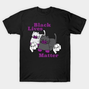 Black Lives Matter Corona Cats T-Shirt